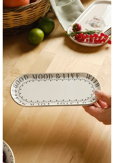 Karaca Farmland Mood Kayık Tabak 22 Cm