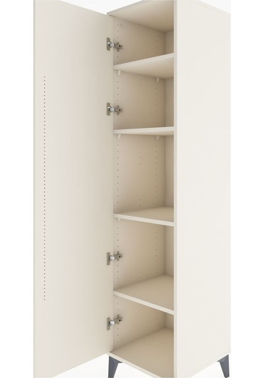 Hyperion Dolap 4 Raflı Tek Kapaklı 44x44x182 Aytaşı-aytaşı Aytaşı