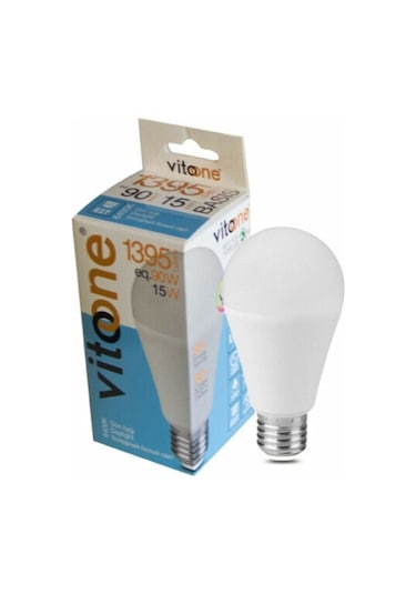 Vo/basis 9w Smd E27 64k A60 Cbox Led Ampul Cool White E27 Led Ampul 0 - 250 Watt Yok