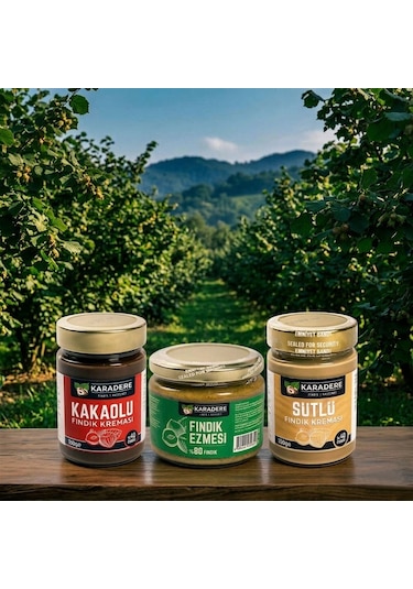 Karadere Fındık Süper Üçlü 950 G