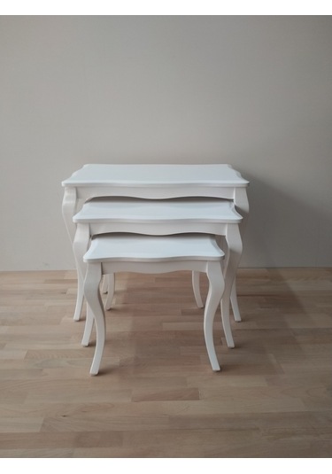 Lükens Ayaklı Beyaz Lake Zigon Sehba