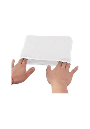 Ulzyvf Manikür Çantası, Toz Toplama & 20 Parça Aksesuar Seti, Beyaz Beyaz