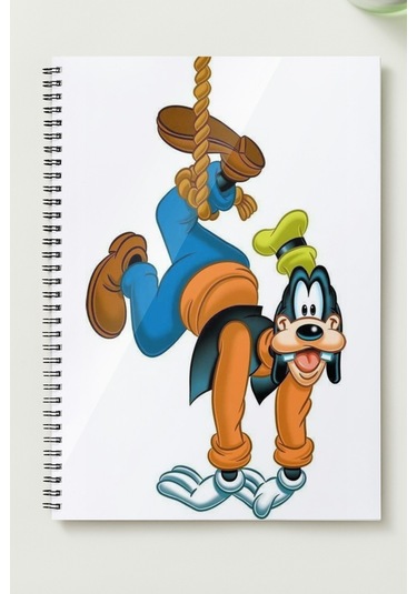 Goofy A5 Metal Spiralli Çizgisiz Sert Kapak Goofy Defter