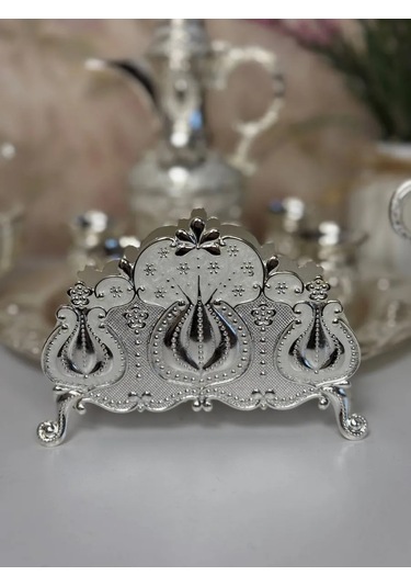 Marquis Masanın İçin Metal Peçetelik 296139410 Gri