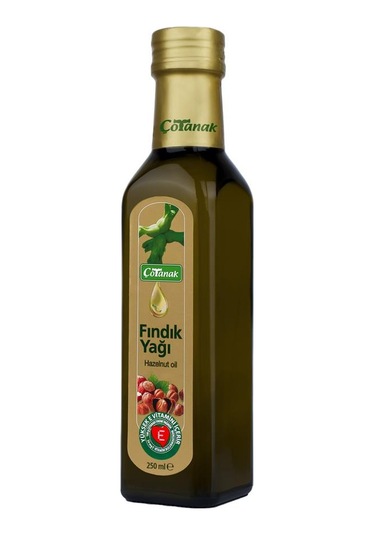 Çotanak Fındık Yağı Cam Şişe 250 ML