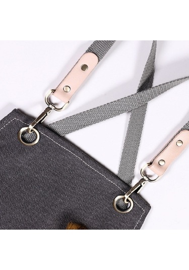 Sones Barbekü Pişirme Barmen Kirlenme Önleyici Kalın Kanvas Önlük