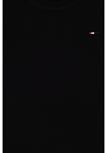 U.s. Polo Assn. Erkek Çocuk Siyah Tişört Basic 50306548-vr046 Siyah