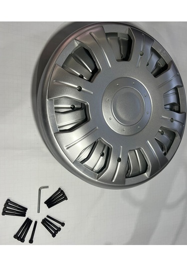 Karsan J9 Premier Pejo Gri Jant Kapağı 4 Adet Vida Ve Anahtarlı