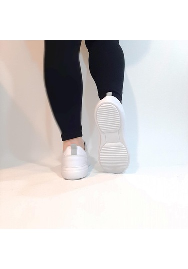 Jump 31178 Beyaz Memory Sistem Hafif Rahat Spor Ayakkabı Beyaz