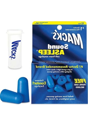 Maoyaya Mack İn Sesi Yumuşak Köpük Kulaklık 12 Çift - 32db Nrr, Uyku, Horlama, Seyahat İçin Konforlu