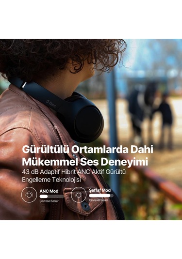 Ttec Soundmax Pro ANC Bluetooth 5.4 Kulaküstü Kulaklık