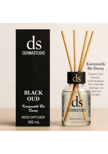 Black Oud Bambu Oda Kokusu 100 Ml Uzun Süre Kalıcı Lüks Koku Karışık