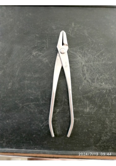 Omeniv Master İmzalı Karbon Çelik Makas Bonsai Telleme Pensesi