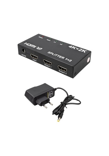 Fully G-538f 2 Port Hdmı Splıtter Dağıtıcı 4434
