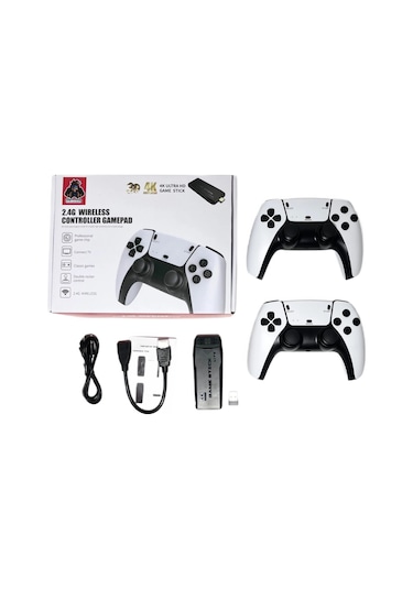 ScHitec M8PRO Arcade 2024 4KHD Emuelec Retro Game Stick 90 lı Yıllar Atari Makinası Oyunları 20600 Oyunlu Konsol