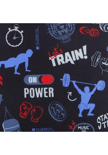 Gabol Beslenme Çantası Termal Thermic Lunch Bag Training Siyah Gb.234957 Siyah