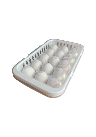 Way-036 Yumurta Saklama Kabı 15 Li Plastik Gri Diğer