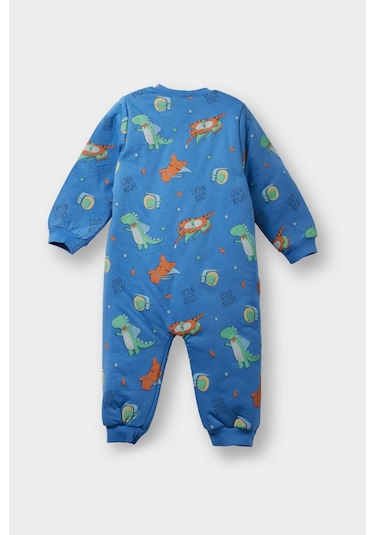 Defacto Erkek Bebek 1,6 Tog Elyaf Dinozor Baskılı Fermuarlı Uzun Kollu Penye Tulum F3527a525wnbe422 Mavi Defacto Erkek Bebek 1,6 Tog Elyaf Dinozor Baskılı Fermuarlı Uzun Kollu Penye Tulum F3527a525wnbe422 Mavi