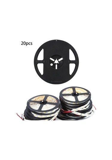 Pazly Yuvarlak Suntek Siyah Şeridi Led Koruyucu Işık 7&quot 10mm Vb