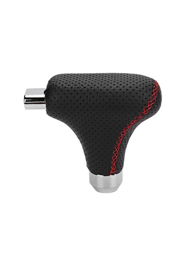 Moveevo Alüminyum Ve Deri Tipi Evrensel Vites Topu - Manuel Ve Otomatik Viteslere Uygun, Düğmeli Tasarım, 8-12mm Uygulama Boyutları Diğer