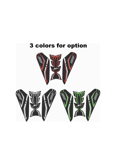 Mufunye Kawasaki Z400 Nınja 400 2017-2021 Beyaz Tank Anti Kayma Sticker - Friction Artırır, Kontrolü Güçlendirir, Zirve Stabilitesi Sağlar