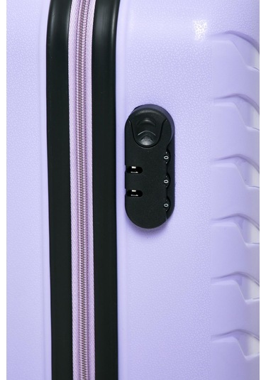 Yefa Pp Polipropilen Kırılmaz Kabin Küçük Boy Valiz Lila