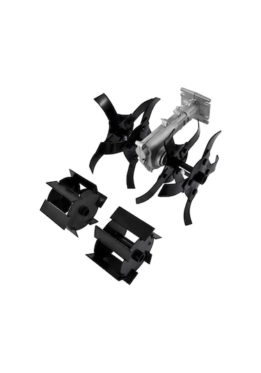 Ablacks Benzinli Sırt Tırpan + Toprak Çapalama Aparatı 2 Adet Çapa + Su Pompası Aparatı