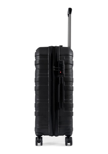 Ççs Nc-092 Abs Büyük Boy Valiz Siyah-siyah Siyah - Siyah