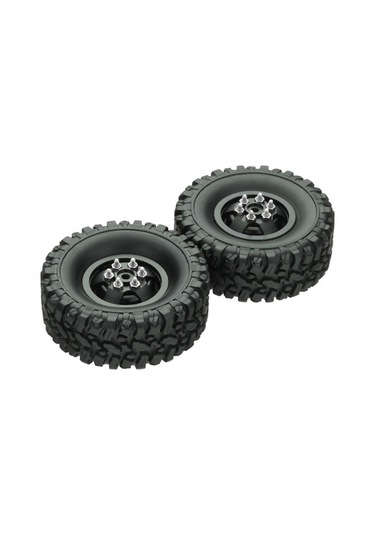 Didadodo Wpl C14/c24/b Serisi İçin 4x4 Metal Jantlı Rc Lastik Seti - 66mm Çap, 5mm Hex Kullanıcı Yorumlarına Dayalı