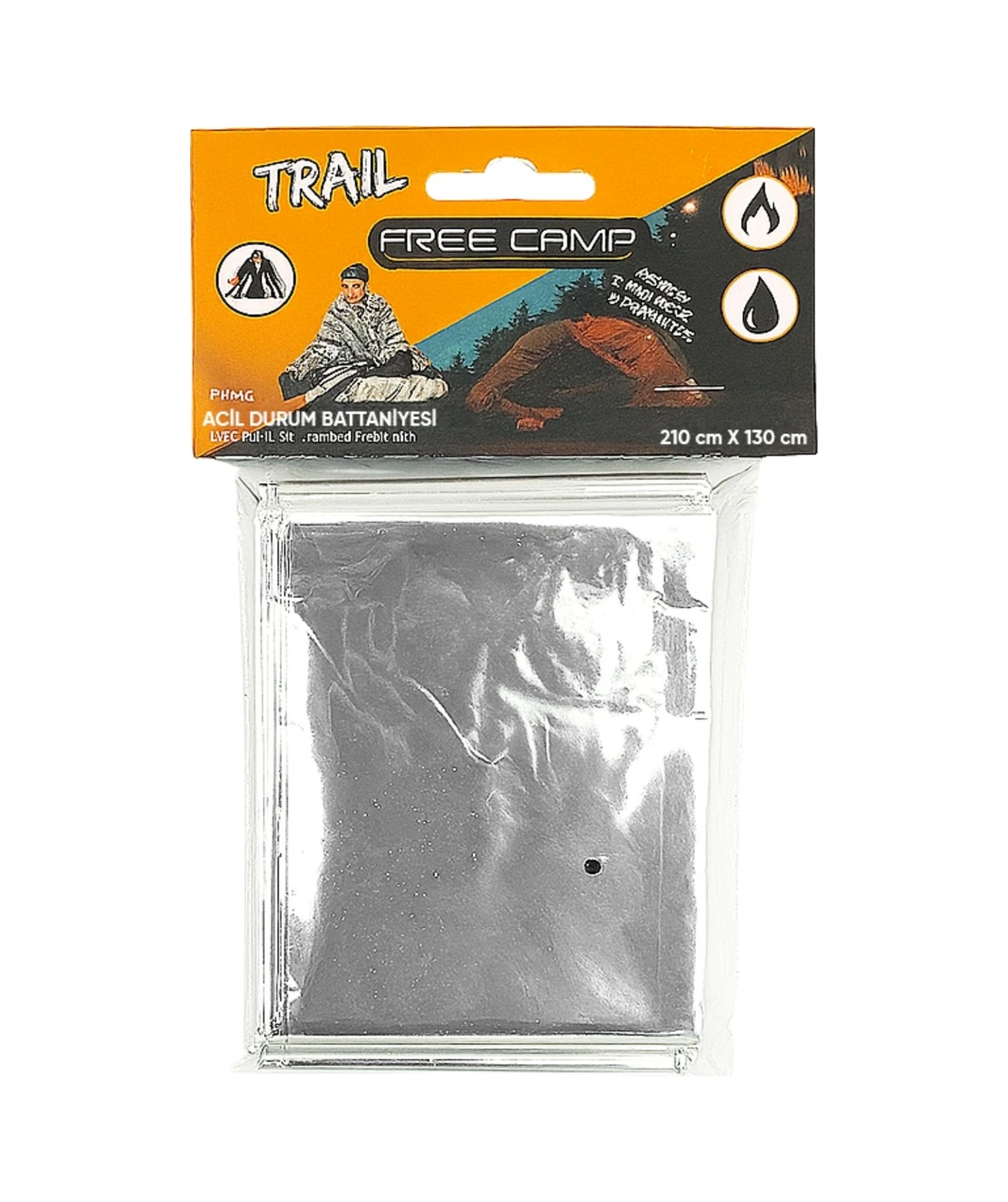 Acil Durum Battaniyesi - 210 130 - 200128 - Tv Battaniye - Acil Durum Battaniyesi - 200 180cm