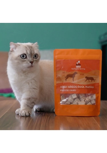Kito Freeze Dried Hindi Göğüs Ödül Maması Kediler İçin 30 G