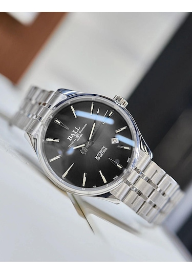 Ball Nm9080d-s1j-bk Erkek Kol Saati Gümüş