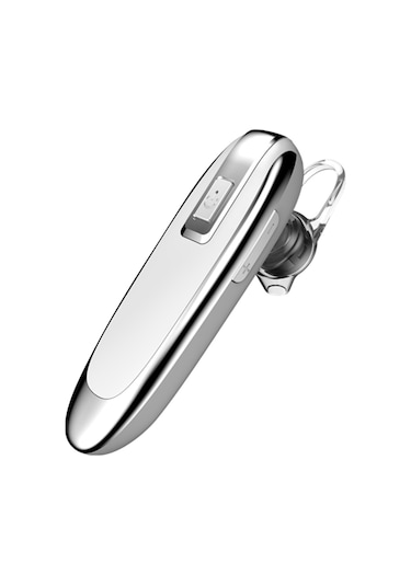 Vkemall Bt4.1 Kablosuz Kulaklık, Tek Kulaklı, Kulak Kanca Tasarımı, 24 Saat Çalma Süresi, Hd Konuşma, Gürültü Azaltma, Beyaz