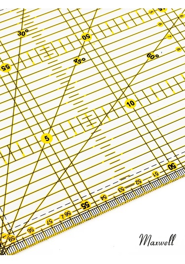 Maxwell Akrilik Terzi Cetveli Quilt Ve Patchwork İçin 150 600 276496874