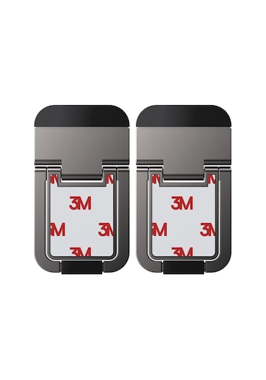 Baseus 2 adet 5MM 3M Yapışkanlı Katlanabilir Ultra Mini Laptop Standı,Portatif Laptop Standı