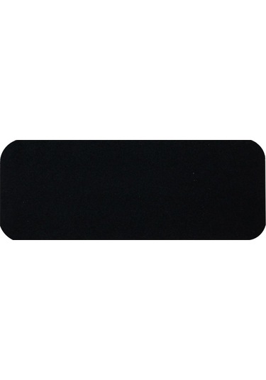 Siyah Velür Kaymaz Tabanlı Merdiven Basamak Paspası / Halısı (470767776)