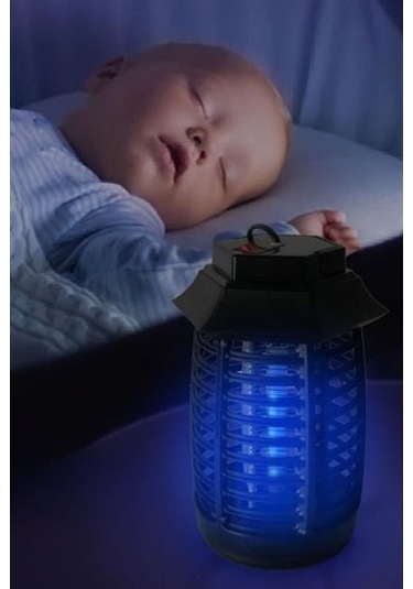 Tutma Ve Asma Saplı Ledli Sinek Makinası 2w Sinek Öldürücü Uv Mor Işıklı Aparat