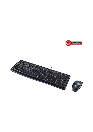 Logıtech Mk120, 920-002560, Usb Kablolu, Türkçe Q, Klavye Mouse Set
