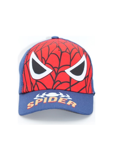 Cappello KIRMIZI LACİVERT SPIDER ÖRÜMCEK ERKEK ÇOCUK ŞAPKA - CAPCOA005