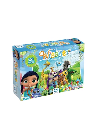 Wissper 100 Parça Kutulu Puzzle.