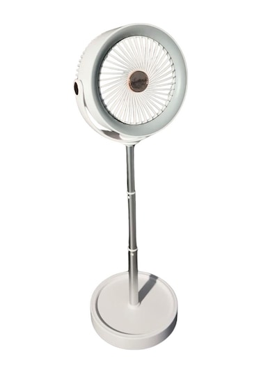 Bigmate Masa Tipi Midi Fan Taşınabilir Şarjlı Kademeli Hız Ve Yükseklik Ayarı Ys2298b