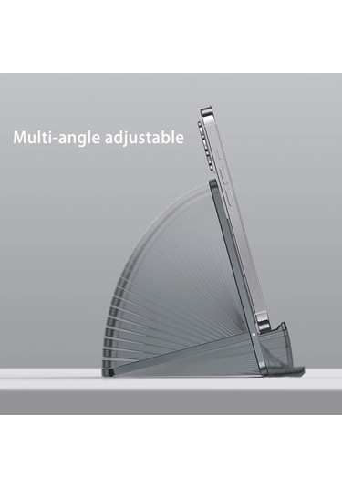 Tongxida Cbtx Boneruy T6 Standı - Ayarlanabilir Telefon Tutucu, Seyahat Beşik Dock, Koyu Gri Koyu Gri