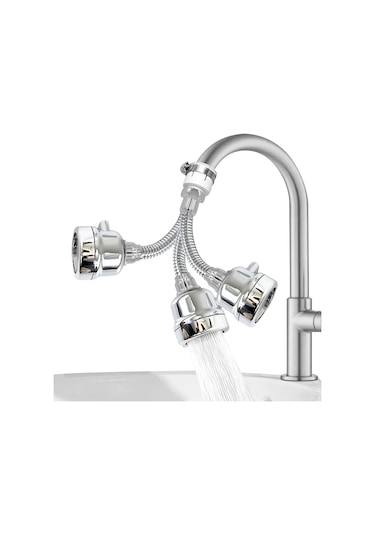 Dr.pedi Mutfak Bataryası Püskürtücü Eklentisi 360 Gümüş