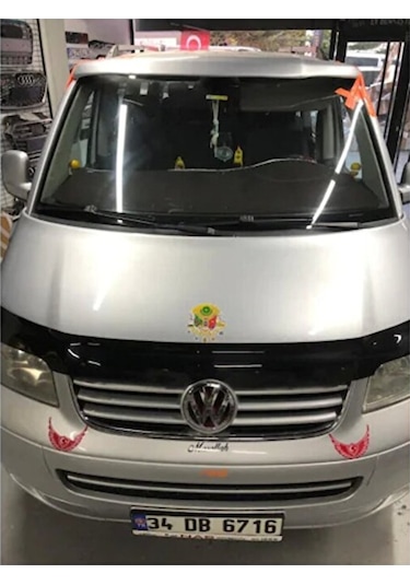 Vw Transporter T5 Kaput Rüzgarlığı Kaput Koruma 09-14 Arası 3.2 M