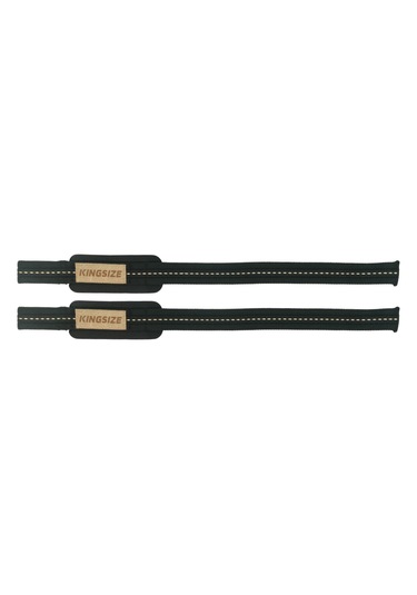 Kingsize Padded Lifting Straps Siyah Siyah