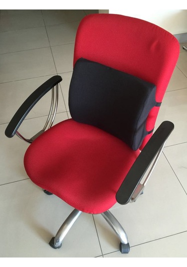 Viscoli Ortopedik Boyun Seyahat Yastığı Kadife Kılıf+Bel Minder