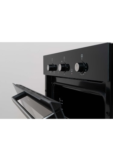 İtimat 1531 - 6021 2'li Ankastre Cam Büyü Set Siyah