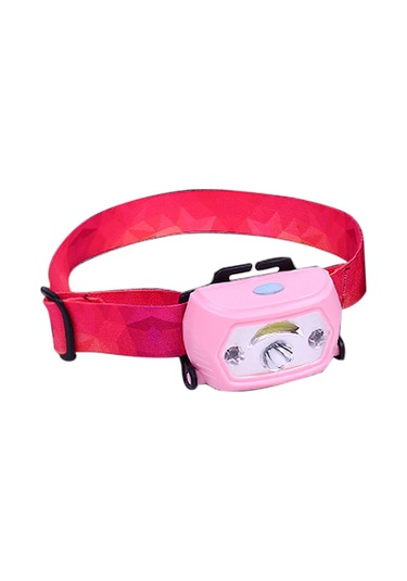 Led Kafa Işık Lambası Kamp Açık Oyuncaklar Erkek Kız Hediye İçin El Feneri Doğum Günü Noel Yıl Hediyeleri Siyah