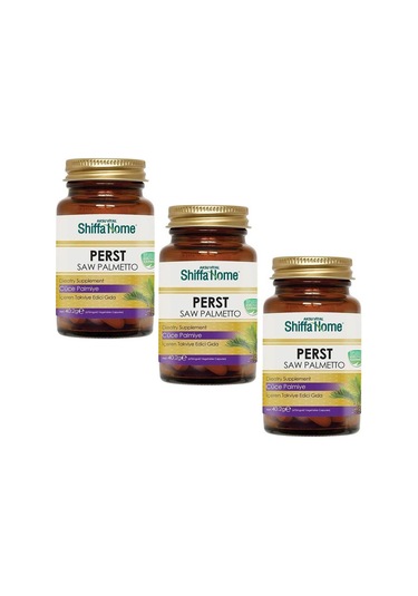 Shiffa Home (Aksuvital) Perst (Sawpalmetto) 670 MG 60 Kap x 3 Ade