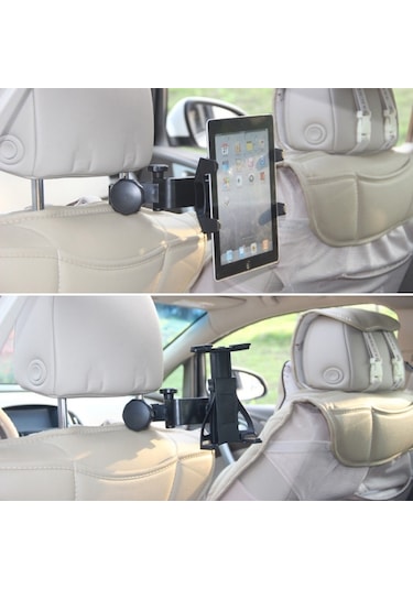 Sones Araba Kafalık Braketi Arka Koltuk Arka Tablet Tutucu Uygulanabilir Tablet 113-145mm